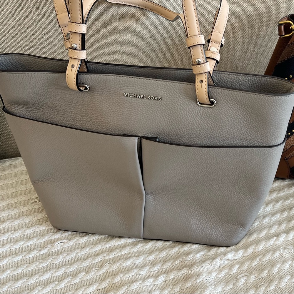 Gray Michael kors handbag